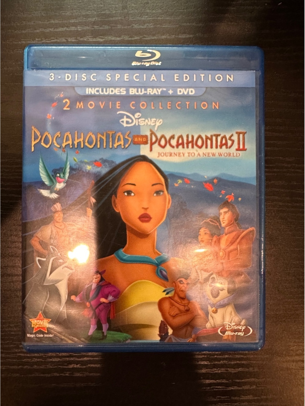 Pocahontas and Pocahontas II 3-disc combo pack Blu-ray